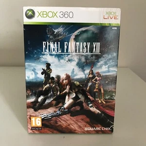 Final Fantasy XIII 13 inc Rare Slipcover Sleeve Microsoft Xbox 360 UK PAL t13 - Picture 1 of 12