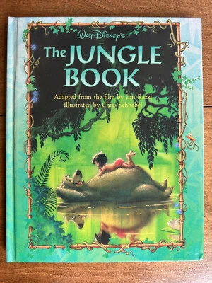 Walt Disney’s The Jungle Book Illustrated Classic 1992 primera edición Jim Razzi  Foto 1 de 4