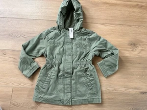 Old Navy Hooded Twill Utility Scout Jacket for Toddler Girls - Picture 1 of 3