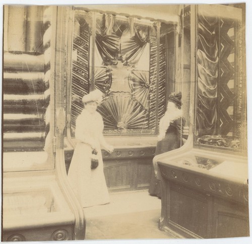 Paris. Exposition Universelle 1900. Bourgeois Women, Interior Of A ...