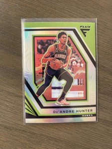 2022-23 Panini Flux #34 De'Andre Hunter Flux Silver Hawks
