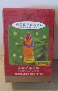 Hallmark Ornament  2000 King of the Ring Crayola  (NEW) - Picture 1 of 2