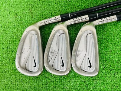 Nike Pro Combo Ti-Face Iron set 5-9+PW RH Nike Golf Regular Flex Graphite G13020 - Image 1 of 4