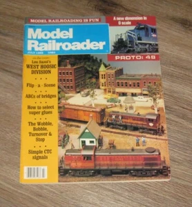 Model Railroader magazine July 1988 back issue - Picture 1 of 1