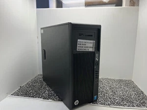 HP Z230 Intel Xeon E3-1245 V3 WINDOWS 10 PC 8GB RAM 500GB READY PC TOWER MT UK - Picture 1 of 4