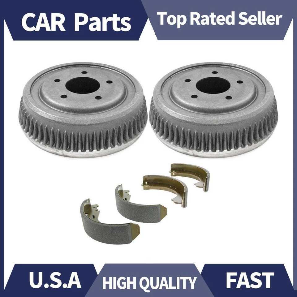 Kit trasero tambores de freno y zapatas de freno para Chevrolet C1500 1996-1997 Foto 1 de 4