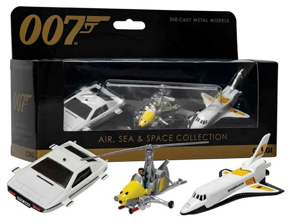 James Bond Collection Space Shuttle Little Nellie Lotus Esprit Corgi Ty99283