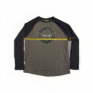 Seattle Seahawks Long Sleeve Shirt, M,Two-Tone NWOT - Picture 1 of 4