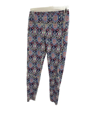 Hollister Mujer Talla S Leggings Multicolor Estampado Geométrico Elastizado Ropa Activa Foto 1 de 4