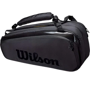 New WILSON Super Tour 9 Pk Pro Staff Black! - Picture 1 of 7