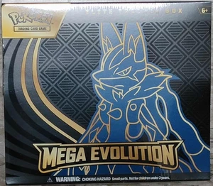 Pokemon Trading Card Game TCG Mega Evolution Elite Trainer Box ETB Lucario NEW - Picture 1 of 2