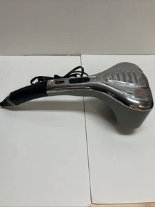 HoMedics Handheld Professional Percussion Massager PA-MET1 w Heat Aluminum/Grey - Picture 1 of 5