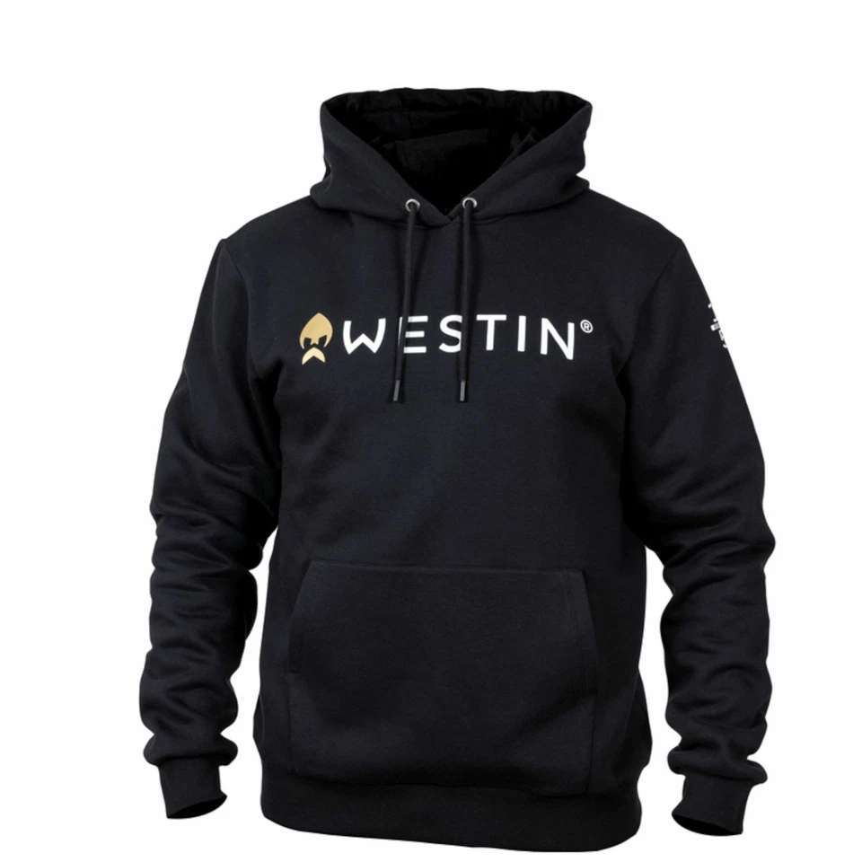 Westin Hoodie Black - Angelpullover mit Kapuze, Angelbekleidung, Kleidung - Bild 1 von 1