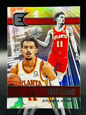 2021-22 Panini Chronicles #310 Trae Young Essentials Foil Hawks NM-MT - Image 1 of 2