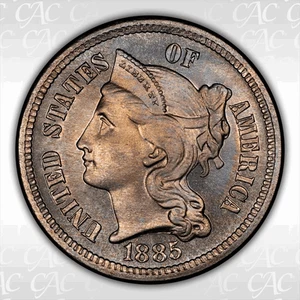 1885 3CN CACG PR66+ - Picture 1 of 3