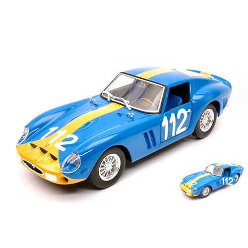FERRARI 250 GTO N.112 9th TARGA FLORIO 1964 U.NORINDER-P.TROBERG 1:24 Burago Aut - Imagen 1 de 1