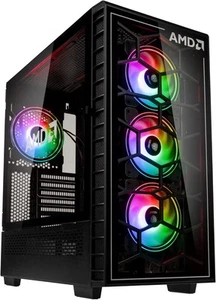 Kolink Observatory Y AMD Edition ARGB E-ATX Gaming Case - Black Window - Picture 1 of 8
