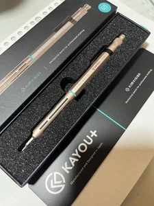 Lápiz mecánico de dibujo Kayou+ AimVision PRO 0,5 mm cuerpo de latón dorado - Imagen 1 de 8