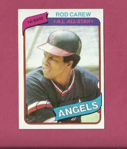 1980 TOPPS ROD CAREW CARD #700 CALIFORNIA ANGELS - Foto 1 di 1