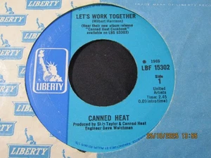 CANNED HEAT-LET'S WORK TOGETHER-LIBERTY - Picture 1 of 2