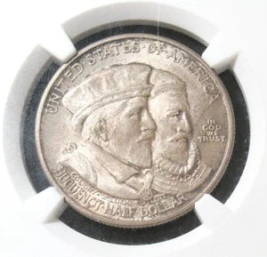 1924 50C Huguenot MS65 NGC Mintage 142,080 - Picture 1 of 4