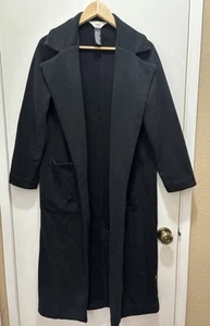 Vuori Restore Trench Coat Long Black Women's Size XS - Picture 1 of 13