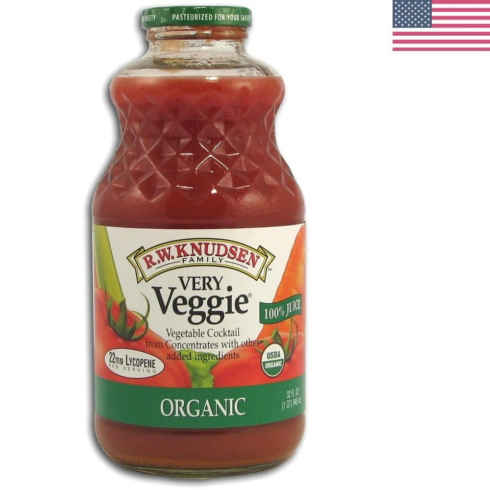 Knudsen Organic Very Veggie Juice 32 Ounce 12 per Case.