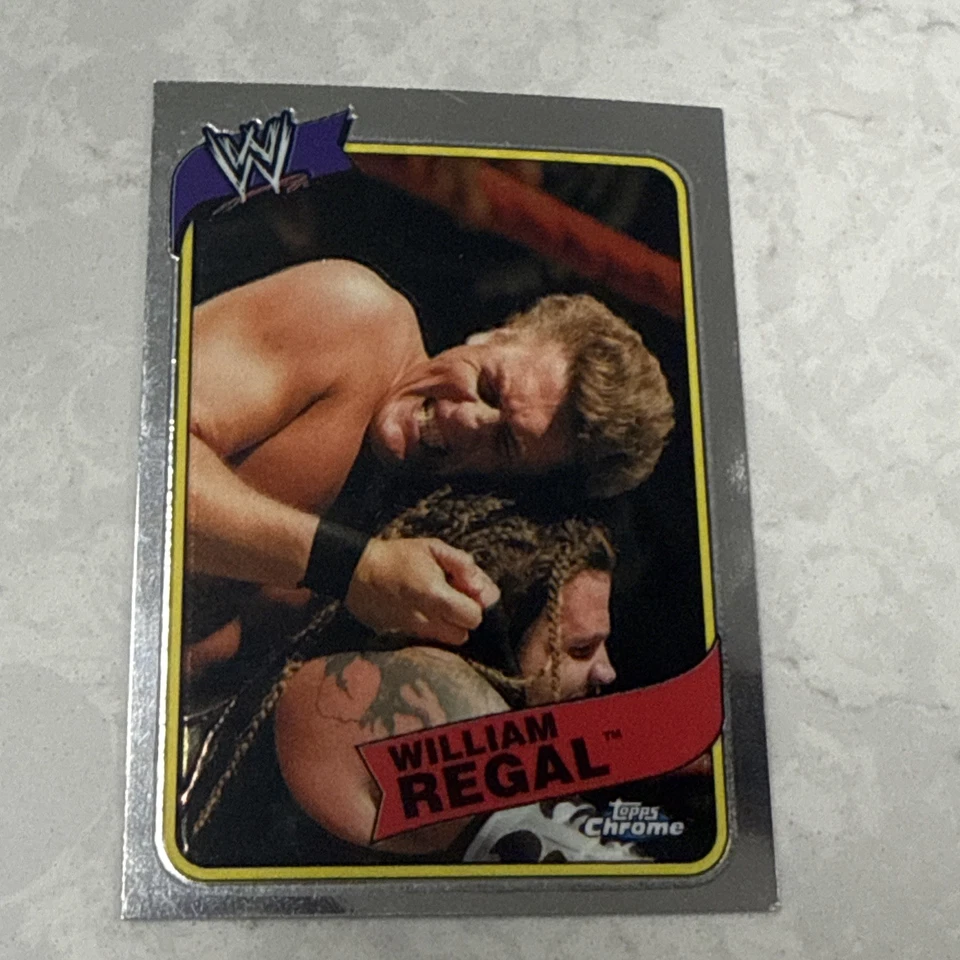 2008 TOPPS CHROME HERITAGE III WWE WILLIAM REGAL #46 - Wrestling Trading Card - Image 1 of 3