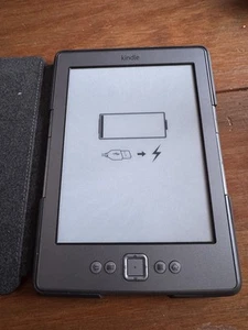 Amazon Kindle e-Reader 4th Generation D01100 Grey, 6”Screen - Picture 1 of 2