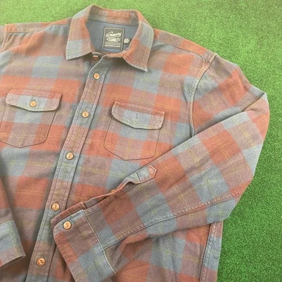 Crayers Heritage Flannels Men's Plaid Button Up Shirt Size L Cotton - Image 1 of 4