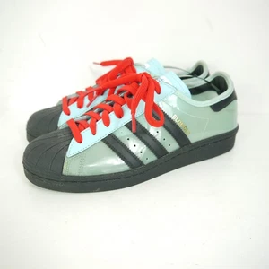 Adidas Blondey Superstar Icey Blue Negro Entrenadores 2020 Deadstock Talla UK 7 - Imagen 1 de 10
