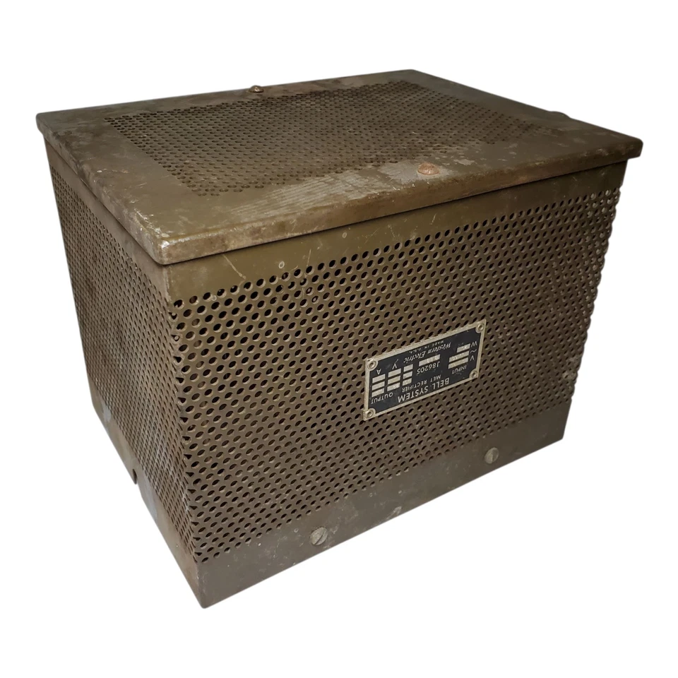 Original Bell System Selenium Rectifier Converts AC to DC Electricity - Image 1 of 4