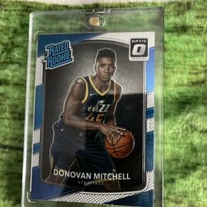 2017-18 Panini Donruss Optic - Rated Rookie Donovan Mitchell #188 - Bild 1 von 2