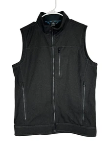 Kuhl Vest Jacket Men's Born in the Mountains Large Softshell Black Full-Zip - Picture 1 of 12