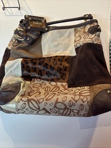 Bebe Large Red Shoulder Bag/Purse/Tote - Very Nice - Picture 1 of 22