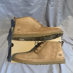 Brand New Size 14 UGG Men’s Neumel Chukka Chesnut Brown Suede Ankle Boots 3236 - Picture 1 of 6