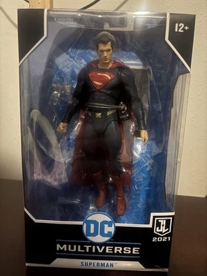 McFarlane DC Multiverse Liga de la Justicia 2021 Superman traje azul y rojo exclusivo Foto 1 de 3
