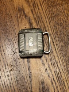 Vintage Marsh Belt Buckle Engraved with “B” - Picture 1 of 9