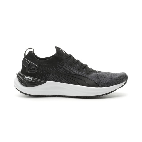 Scarpe da ginnastica PUMA Electrify Nitro 3 Knit Running Donna Nero Grigio