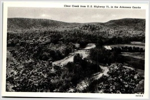 Ozark Hwy 71 Scenic Arkansas Postcard, 1950s, Teich 7A153-N - Picture 1 of 2