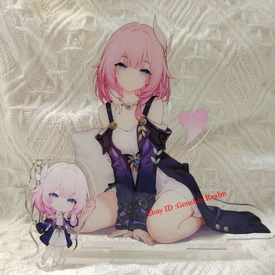 Anime Honkai: Star Rail Cyrene Acrylic Desktop Stand Keychain Collection Gift - Image 1 of 2