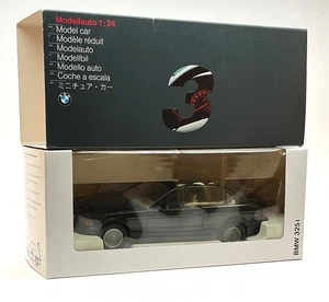 GAMA  82229417853 BMW 325i Sportcoupe in schwarz, extrem selten, OVP. 1:24, D058 - Picture 1 of 8