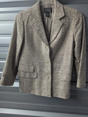 Lafayette 148 New York Suit With Blazer And Skirt. Jacket Size 6, Skirt Size 8.  - Image 1 of 4