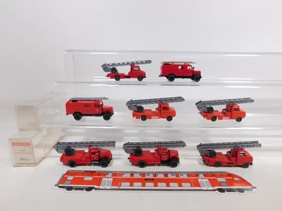 8X WIKING H0 1:87 Modello Opel Vigile Del Fuoco: 862 Scala A Sg/ Mint #DG97-0,5 - Immagine 1 di 4