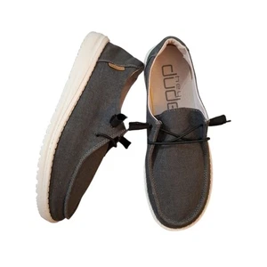 Hey Dude Wendy Boho Gray Lightweight Slip On Casual Shoe Women’s Size 7 - Picture 1 of 9
