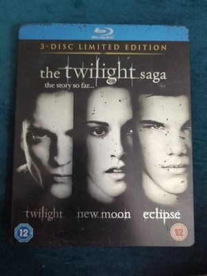 The Twilight Saga Blu-ray Box Set 1-2-3 - Image 1 of 3