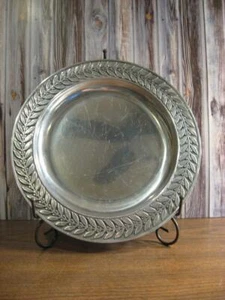 WILTON ARMETALE LAURELBERRY GROSSES RUNDES TABLETT - Bild 1 von 1