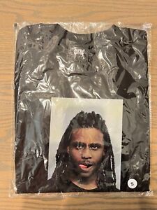 Revenge Chief Keef Sosa Mugshot Tee Black Small S BRAND NEW WITH TAGS