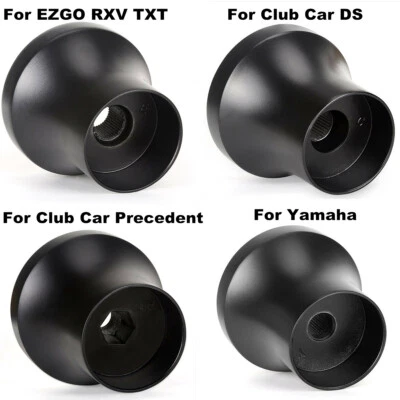 10L0L Golf Cart Steering Wheel Adapter for Yamaha EZGO Club Car Optional Black