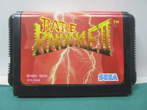 Mega-Drive Genesis -- Bare Knuckle 2 / Streets of Rage 2 -- JAPAN GAME. 13213 - Picture 1 of 8